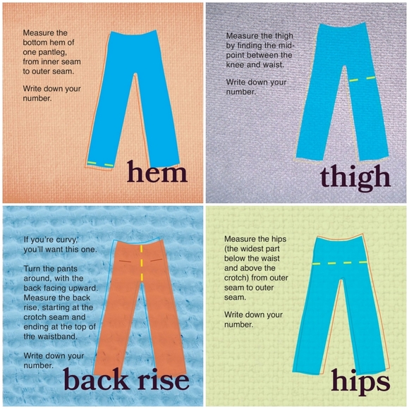 Helpful Guide For Measuring Pants - Picture 2 of 2